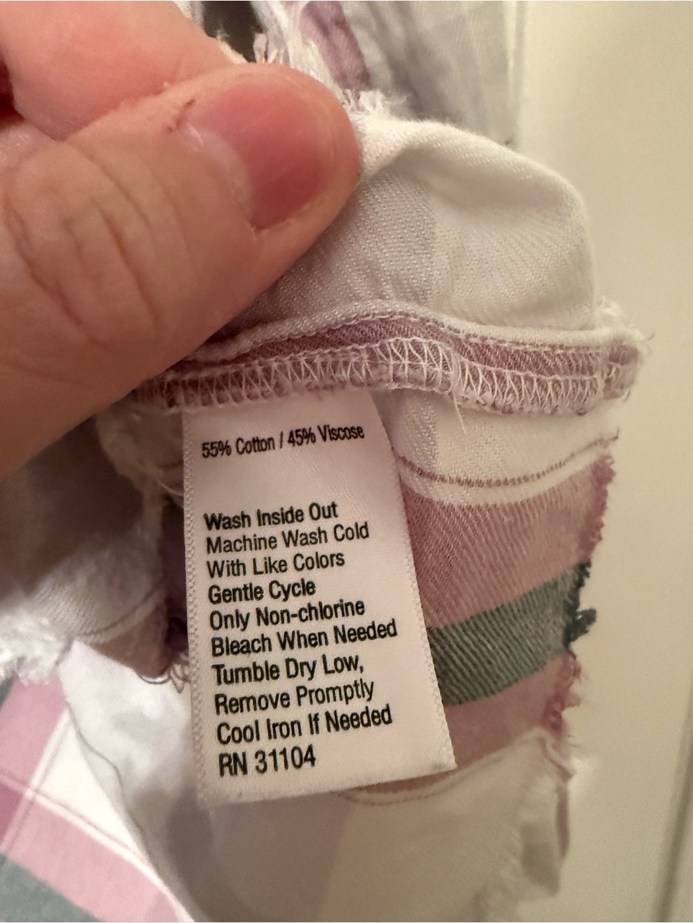 True Craft Pink and Gray Plaid Button-Up Top - Picture 3 of 6